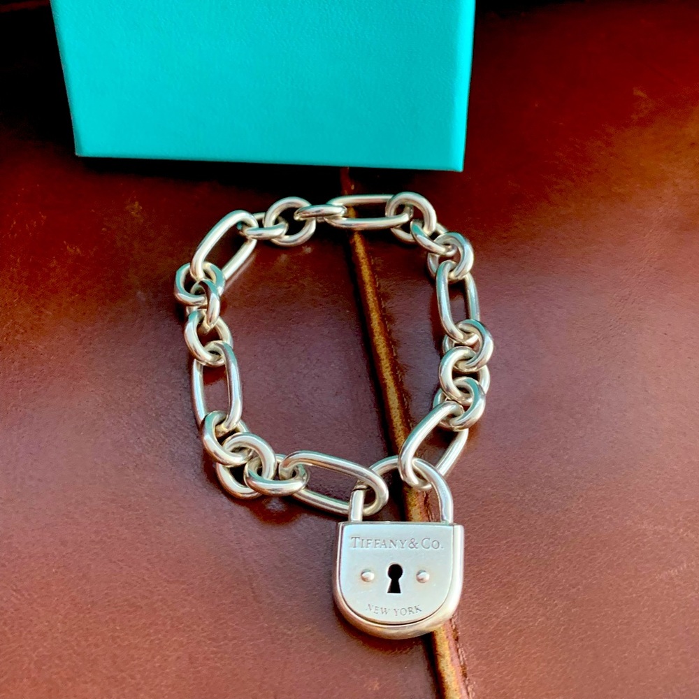 Tiffany and Co. Dangle lock bracelet